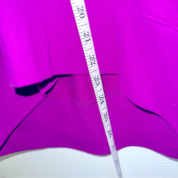 Medium Purple Tunic Active Ware Sweater - Picture 6 of 8